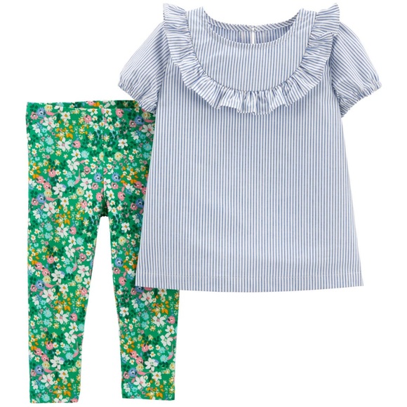 NWT Carter’s Toddler Girl Spring Outfit - Picture 1 of 6
